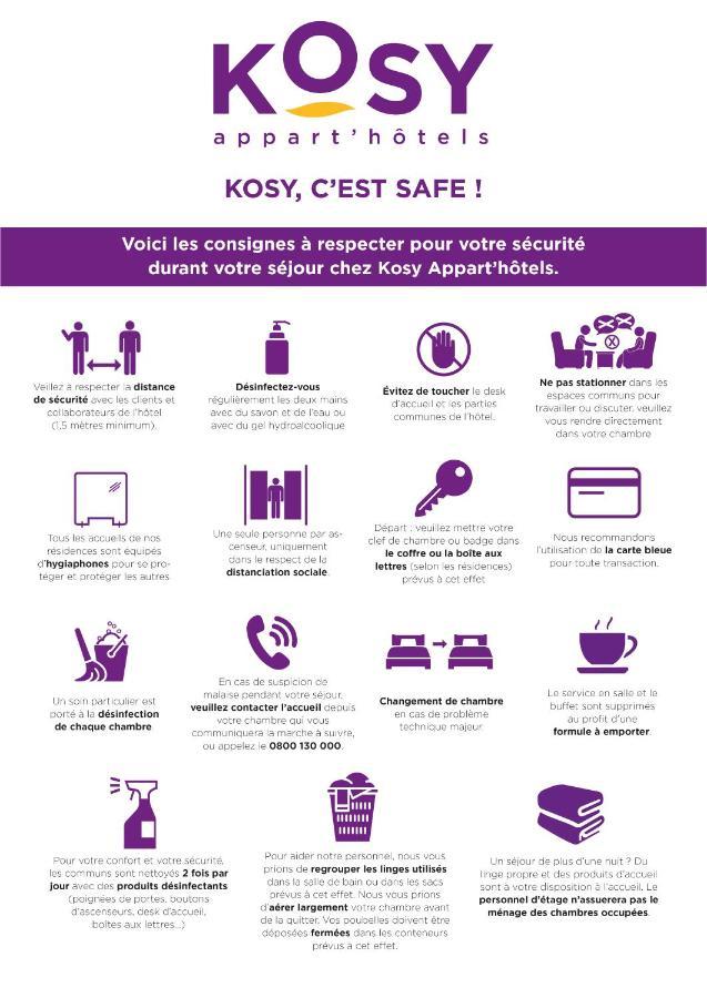 KOSY Appart'Hôtels - Le Cours Moreau Mâcon Exterior foto